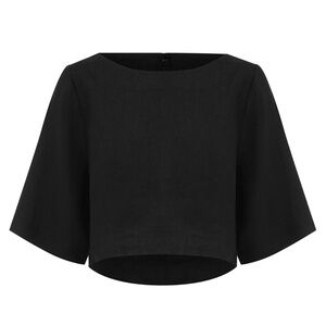 Posse Shay linen top